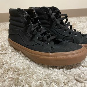 Vans-Black High Tops
